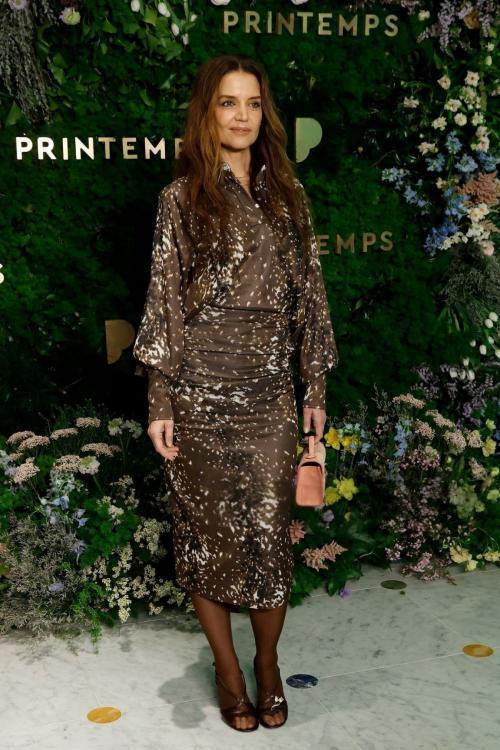 Katie Holmes at Printemps Grand Opening, March 2025 3