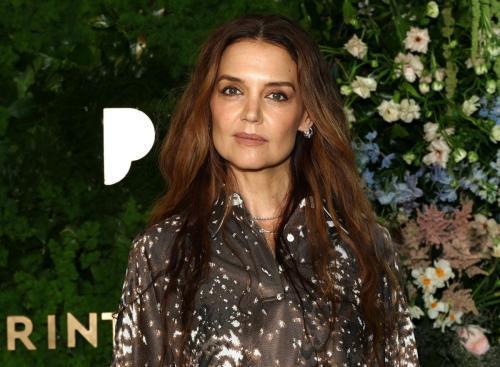 Katie Holmes at Printemps Grand Opening, March 2025 5