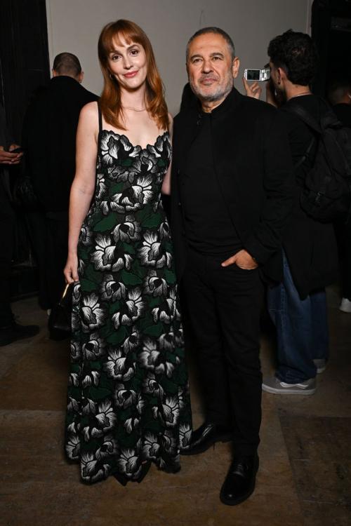 Leighton Meester at Elie Saab Womenswear Fashion Show, March 2025 2