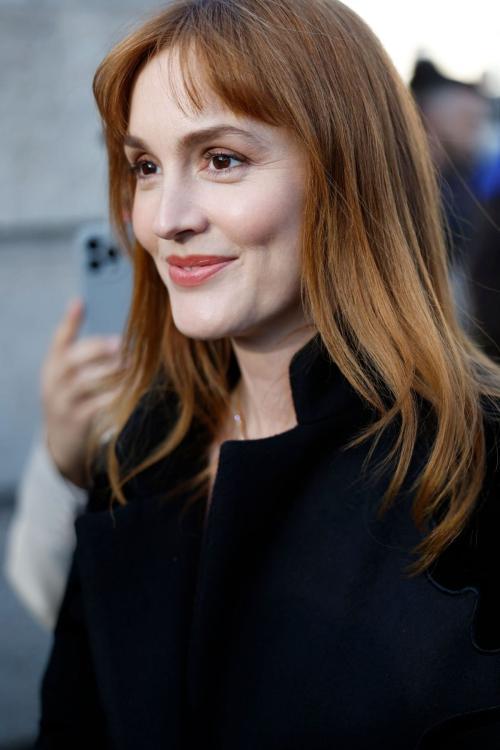 Leighton Meester at Elie Saab Womenswear Fashion Show, March 2025 6