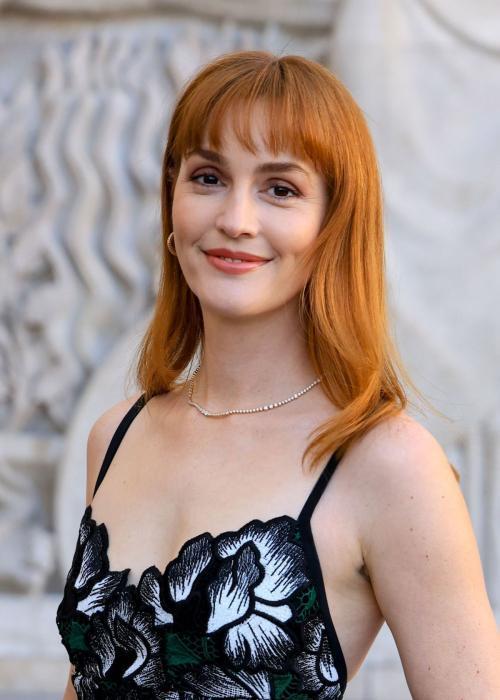 Leighton Meester at Elie Saab Womenswear Fashion Show, March 2025 8
