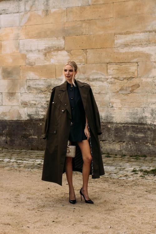 Leonie Hanne at Dior Women’s Fall/Winter Fashion Show, Paris, March 2025 3