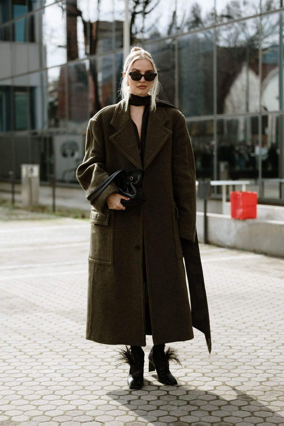 Leonie Hanne at Ferragamo Fashion Show, Milan Fashion Week, March 2025