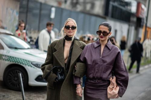 Leonie Hanne at Ferragamo Fashion Show, Milan Fashion Week, March 2025 1