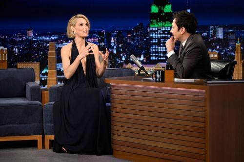 Leslie Bibb on Tonight Show Starring Jimmy Fallon, March 2025 2