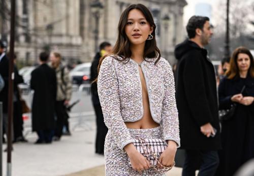 Lily Chee at Chanel Show at Paris Fashion Week, March 2025 1