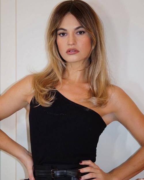 Lily James Instagram Photos, March 2025