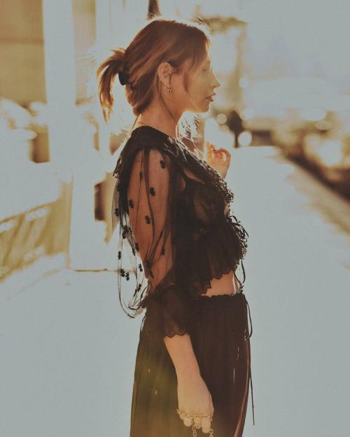 Lily James Paris Fashion Week Photoshoot, March 2024 7