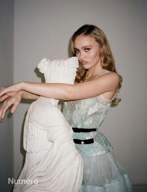 Lily-Rose Depp for Numero China, Spring 2025 9
