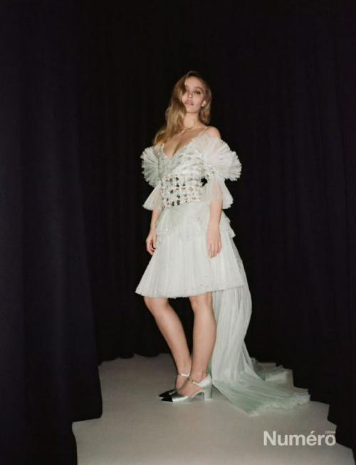 Lily-Rose Depp for Numero China, Spring 2025 2