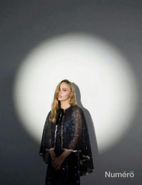 Lily-Rose Depp for Numero China, Spring 2025 3