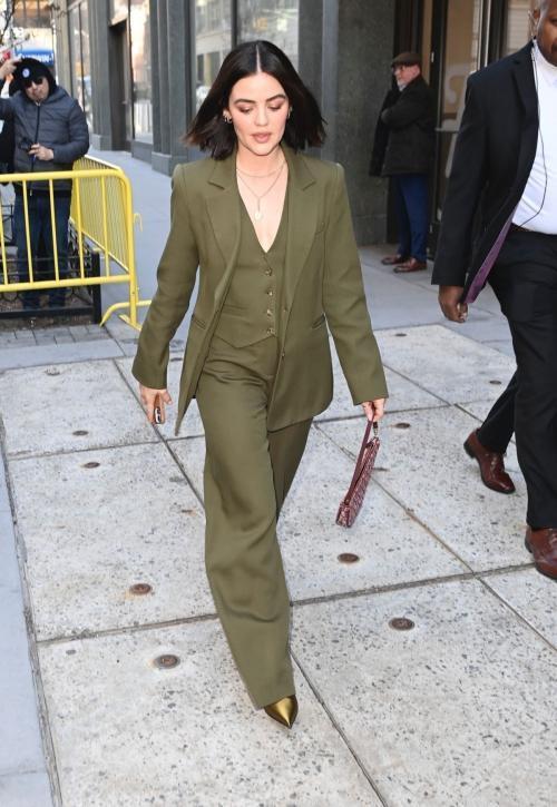 Lucy Hale Arrives at Today Show in New York, March 2025 4