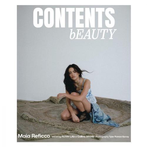 Maia Reficco for Contents Beauty Magazine, March 2025