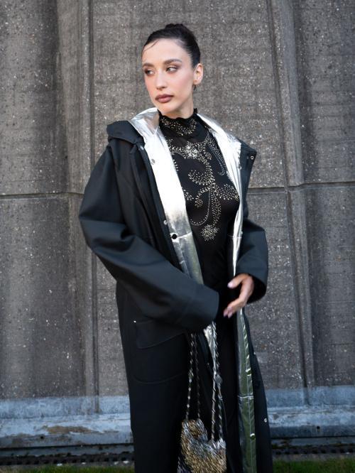 Maria Pedaraza at Rabanne Fashion Show at Paris Fashion Week, March 2025