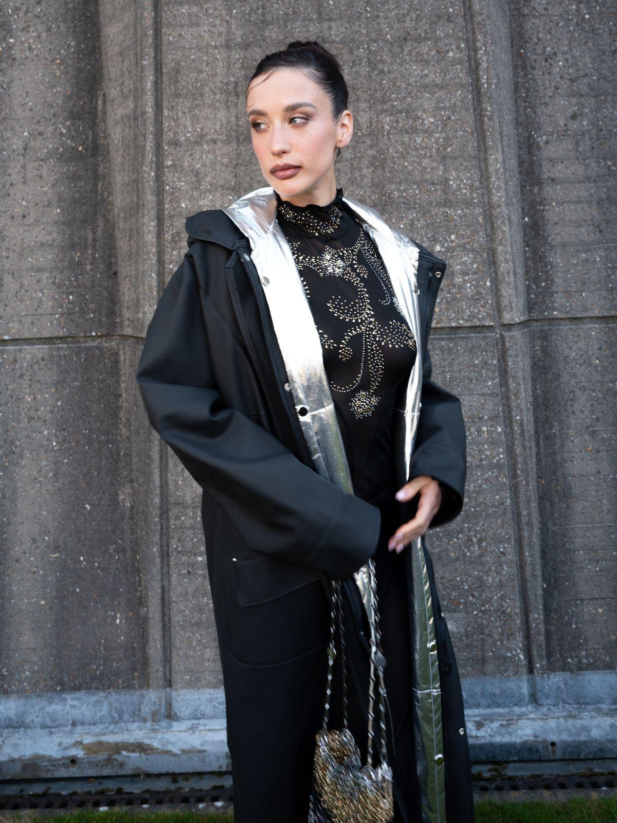 Maria Pedaraza at Rabanne Fashion Show at Paris Fashion Week, March 2025