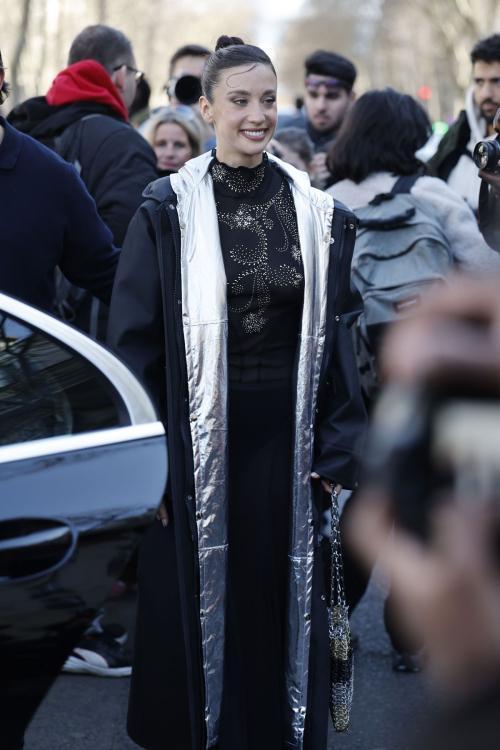 Maria Pedaraza at Rabanne Fashion Show at Paris Fashion Week, March 2025 8