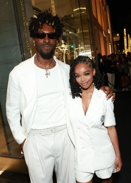 Marsai Martin at Giorgio Armani Oscars Event, March 2025 1