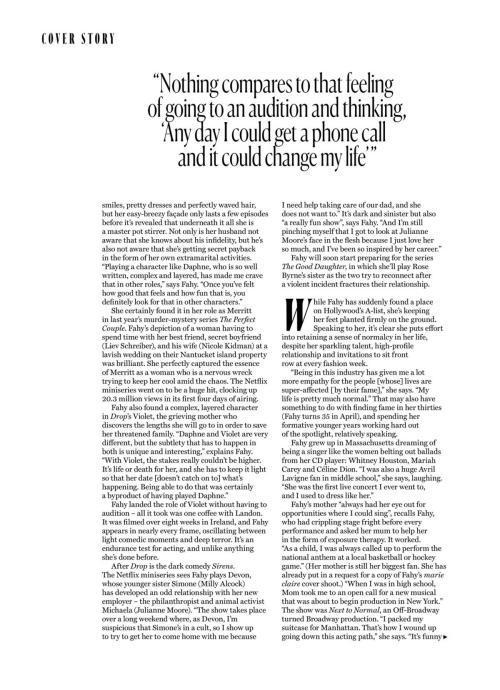 Meghann Fahy in Marie Claire Australia, April 2025 1