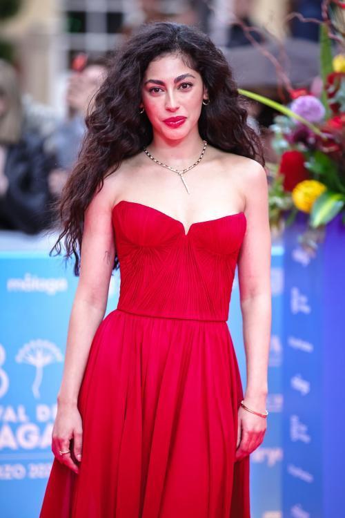 Mina El Hammani at Malaga Film Festival Opening Gala, March 2025