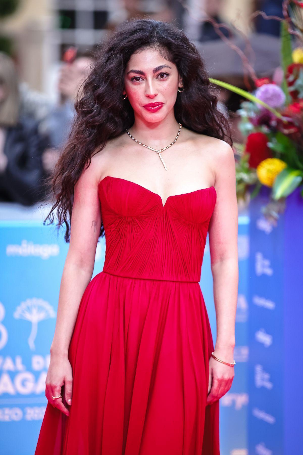 Mina El Hammani at Malaga Film Festival Opening Gala, March 2025