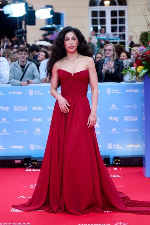 Mina El Hammani at Malaga Film Festival Opening Gala, March 2025 1
