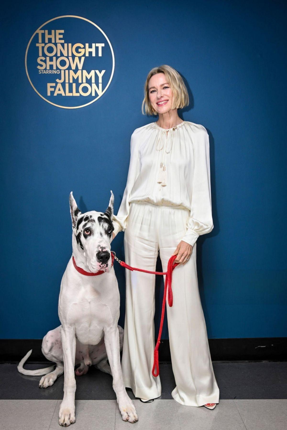 Naomi Watts at The Tonight Show with Jimmy Fallon, March 2025