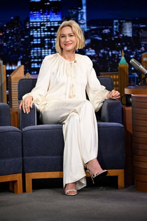 Naomi Watts at The Tonight Show with Jimmy Fallon, March 2025 9
