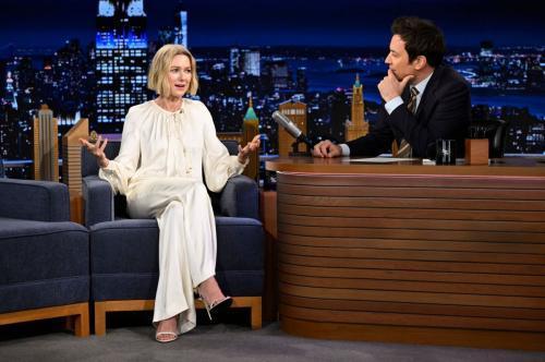 Naomi Watts at The Tonight Show with Jimmy Fallon, March 2025 1