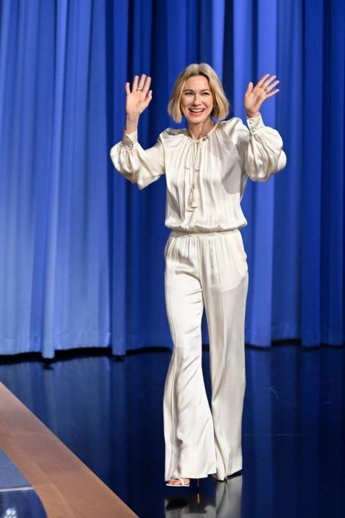 Naomi Watts at The Tonight Show with Jimmy Fallon, March 2025 6