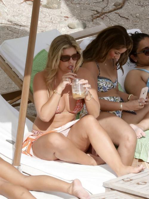 Natasha Oakley and Devin Brugman in Bikinis in St. Barts, March 2025 4