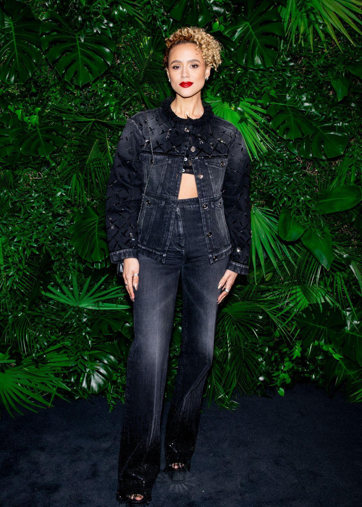 Nathalie Emmanuel at Chanel Pre-Oscar Awards Dinner, March 2025