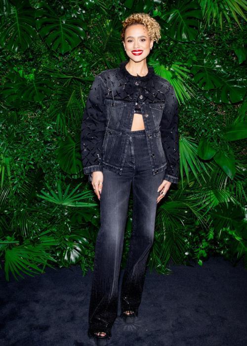 Nathalie Emmanuel at Chanel Pre-Oscar Awards Dinner, March 2025 1