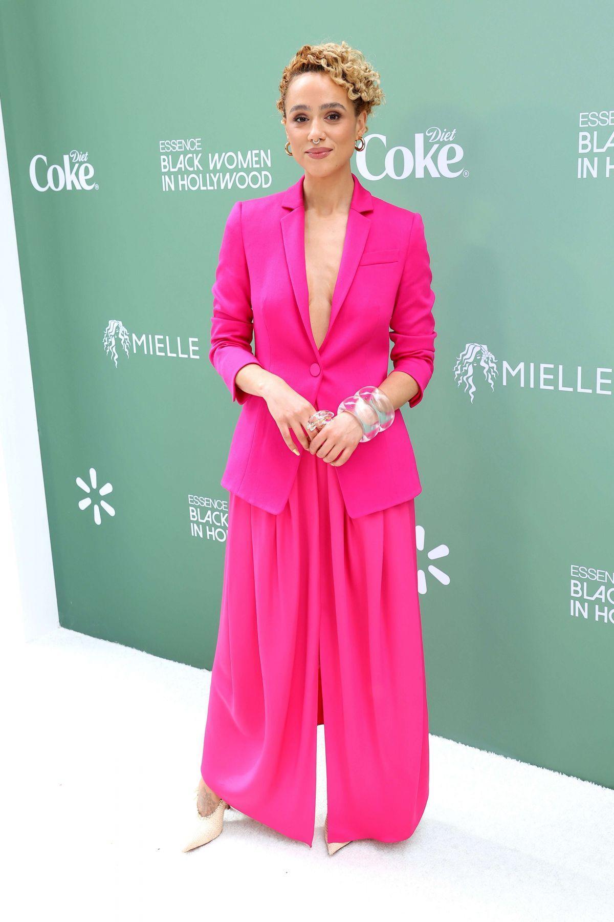 Nathalie Emmanuel at the 2025 Essence Black Women in Hollywood Awards, February 2025