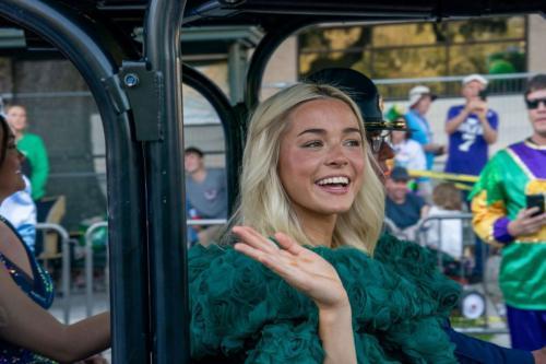 Olivia Dunne at Krewe Of Endymion Mardi Gras Parade, New Orleans, February 2025 2