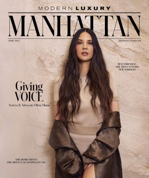 Olivia Munn for Modern Luxury Manhattan, April 2025