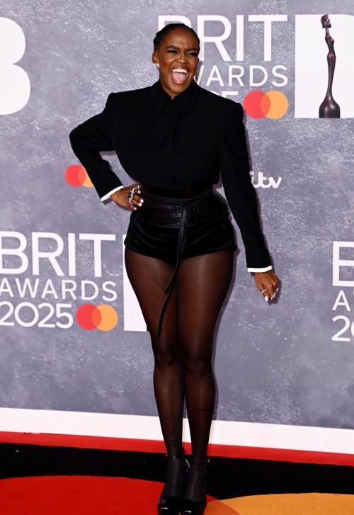 Oti Mabuse at 2025 Brit Awards in London, March 2025