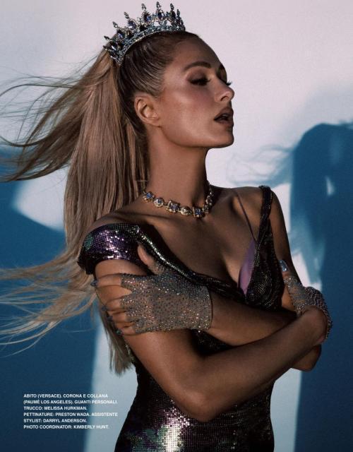 Paris Hilton in Grazia Italy, March 2025 Feature 5