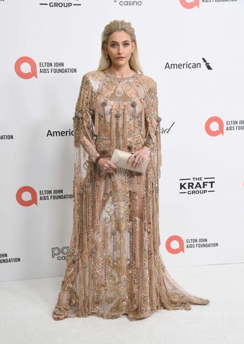 Paris Jackson at Elton John AIDS Foundation Viewing Party, March 2025