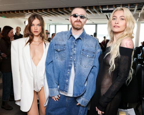 Paris Jackson at Stella McCartney Winter 2025 Show, Paris, March 2025 3