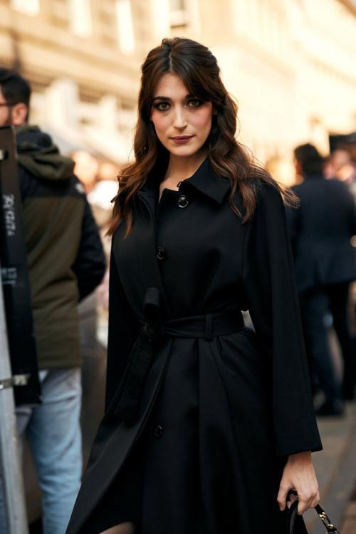 Pilar Fogliati at Giorgio Armani Fashion Show, Milan Fashion Week, March 2025 2