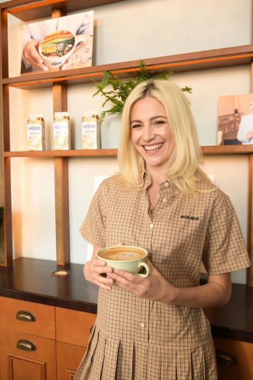 Pixie Lott at Art of Coffee Cafe in London, March 2025 6