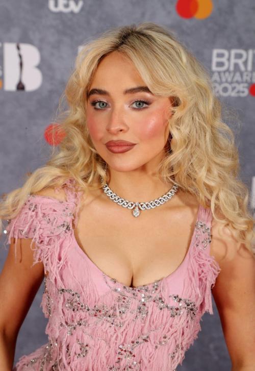 Sabrina Carpenter at the 2025 Brit Awards, March 2025 2