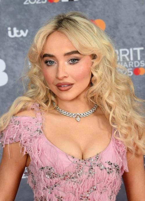 Sabrina Carpenter at the 2025 Brit Awards, March 2025 3