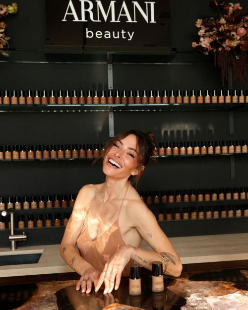 Sarah Shahi at Armani Beauty Event, March 2025 2
