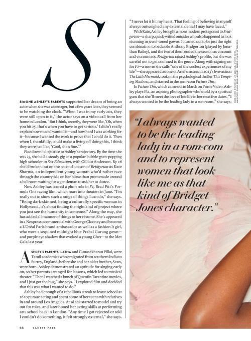 Simone Ashley in Vanity Fair, April 2025 8
