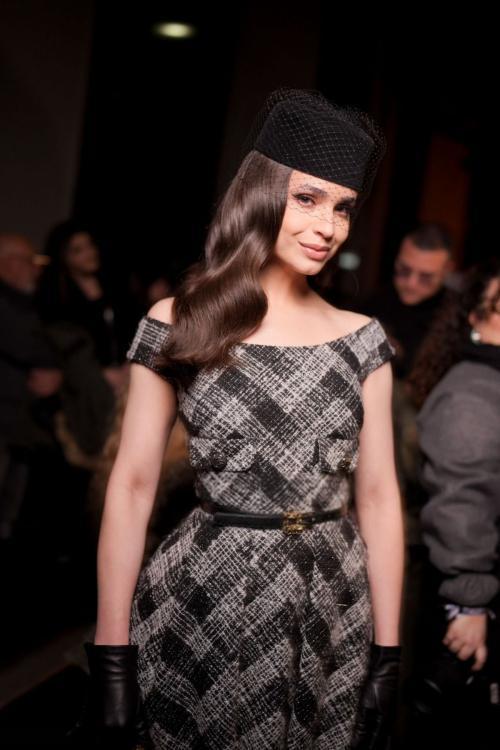 Sofia Carson at Elie Saab Fashion Show, March 2025 3
