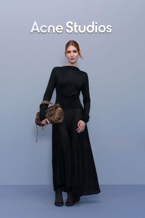 Sophie Nelisse at Acne Studios FW25/26 Show at Paris Fashion Week, March 2025 2