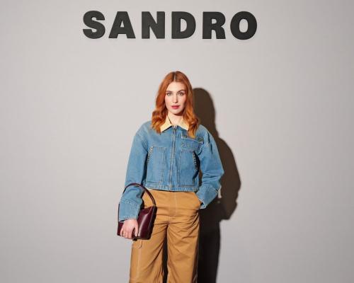 Sophie Nelisse at Sandro Collection Preview at Paris Fashion Week, March 2025 2