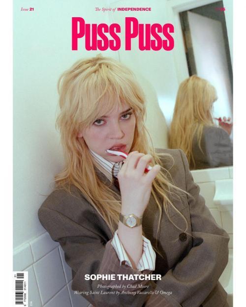 Sophie Thatcher for Puss Puss Magazine, March 2025 6