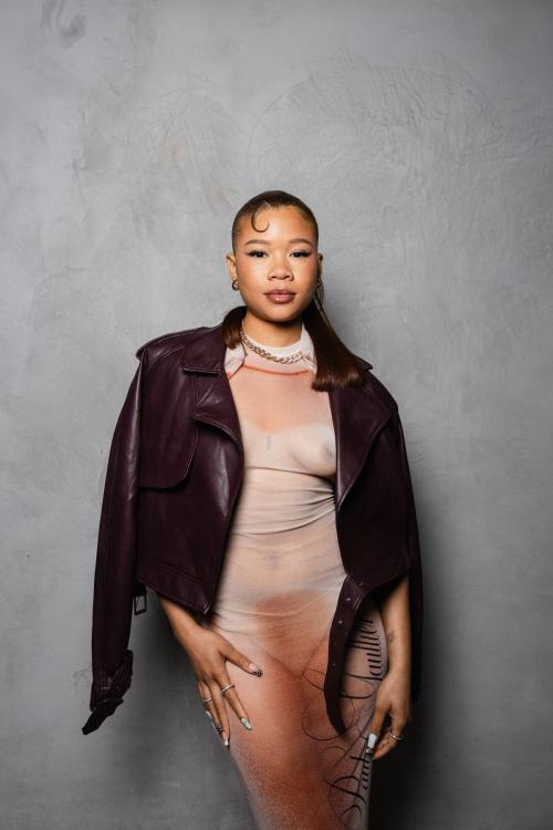 Storm Reid at Revolve Fwrd Damn I Miss Paris Host Afterparty, March 2025
